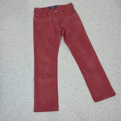 Atelier Gardeur Pants Mens 30x30 Chili Red Nevio Cotton Twill Trouser Straight