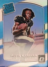 2017 Panini Donruss Optic Football Rated Rookies #199: Alvin Kamara Donruss
