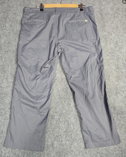 Duck Head Men's 36x24 Harbor Performance Chino Pants Soft Naval Gray $108 Hemmed - Picture 2 of 12