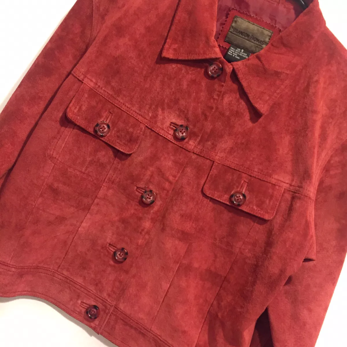 Brandon thomas cheap suede jacket
