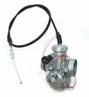Carburetor & Throttle Cable For Yamaha Tri Moto 175 1982 1983