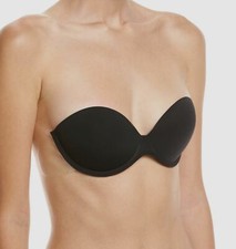 40 Fashion Forms Women's Black Go Bare Backless Strapless Push Up Bra Size C