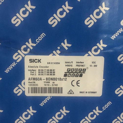 high quality SICK AFM60A-BDNB018X12 1059035 encoder Brand New, fast delivery - Picture 2 of 5