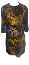 Alexander McQueen Print Dress Size Medium . Excellent Condition