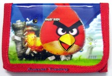 Brandnew Angry Birds boys girls kids games Wallet tri-fold coin purse