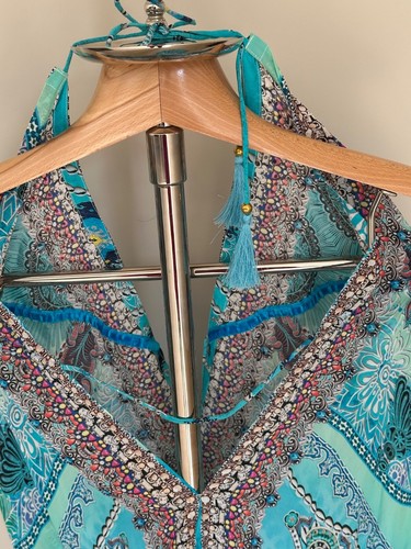 NEW WITH TAGS - La Moda Clothing Multi-Coloured Dress - Size L/XL - Picture 8 of 13