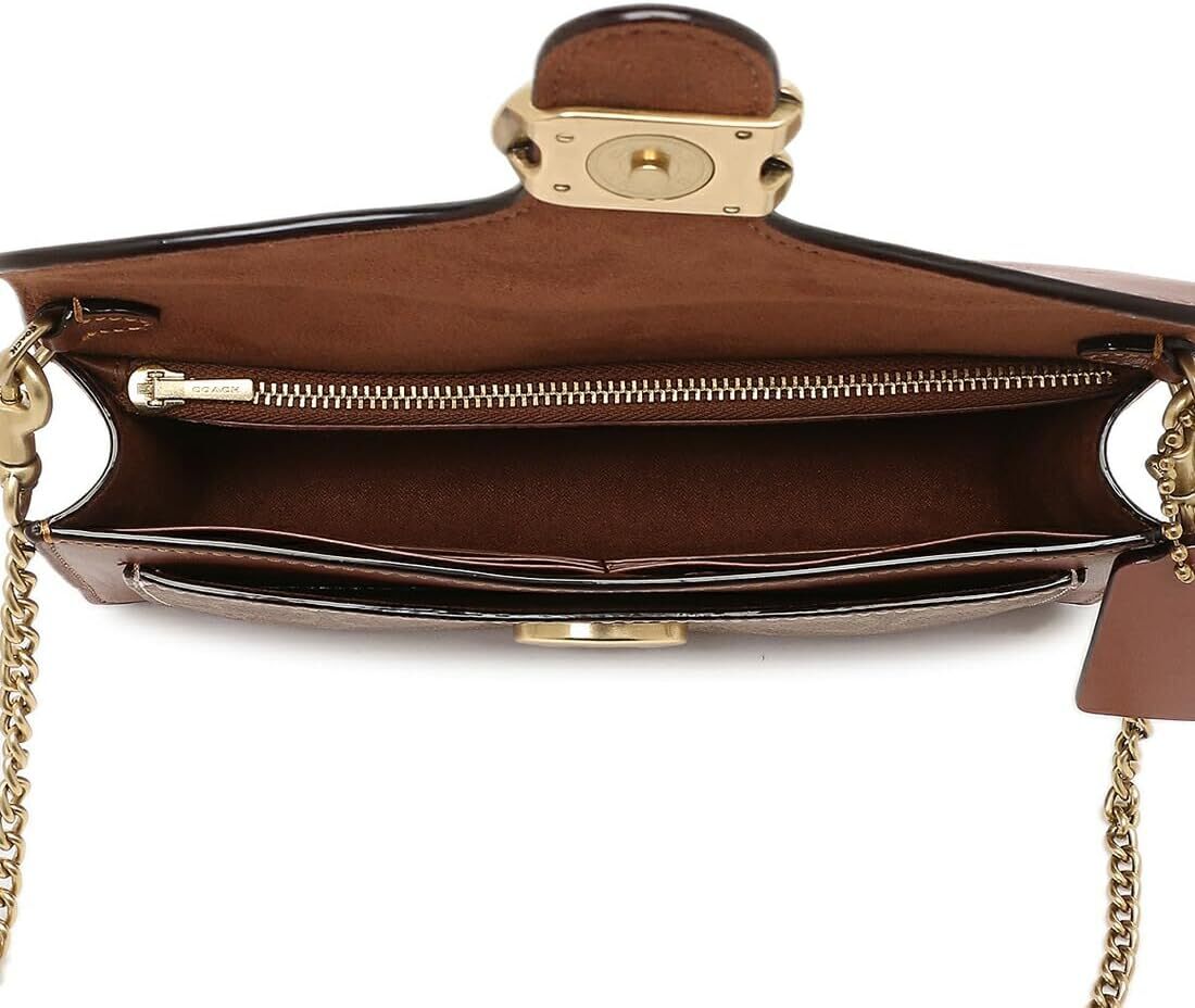 Coach] TABBY CHAIN CLUTCH IN SIGNATURE CANVAS CE774 B4NQ4
