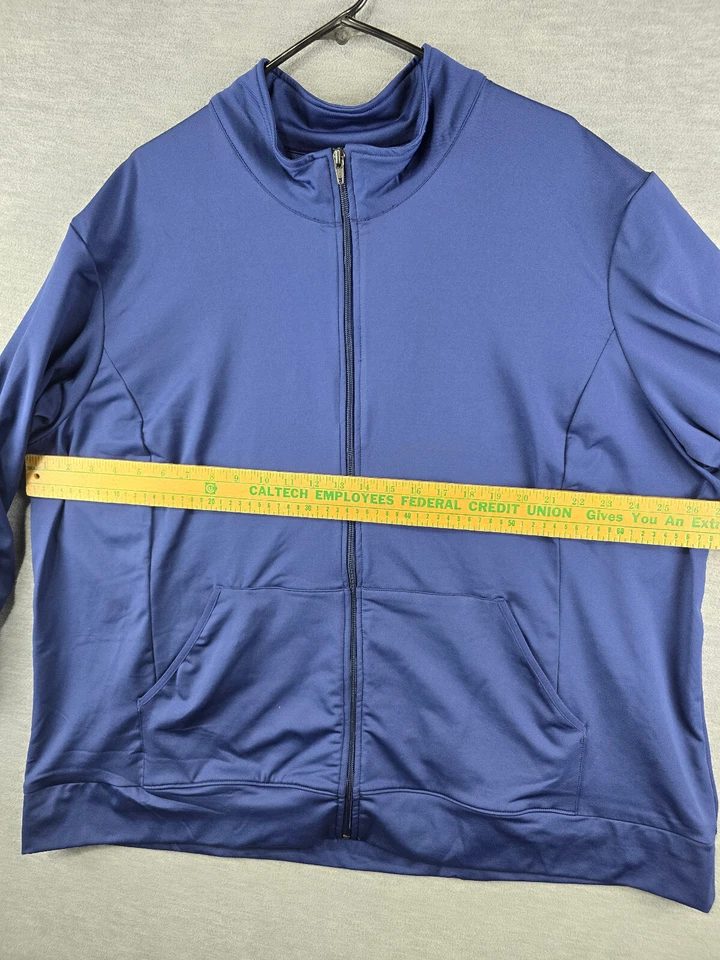 Cherokee Workwear Revolution Unisex Jacket 3XL Blue Full Zip - Image 4 of 4