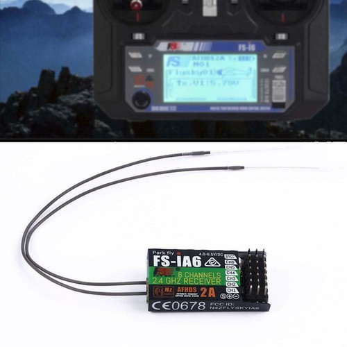 DC 4-6.5V 6CH 2.4GHz 6-Channel LCD Remote Control Receiver For Flysky RC Car - Picture 5 of 12