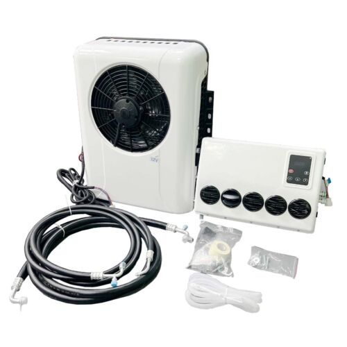 12000 BTU Truck Cab Air Conditioner 12V Split AC Fits Semi Trucks Bus RV Caravan - Picture 7 of 23