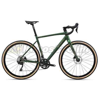 ⭐ Bicicletta BOTTECCHIA Gravel Monster Sram Apex 11v Verde Opaco