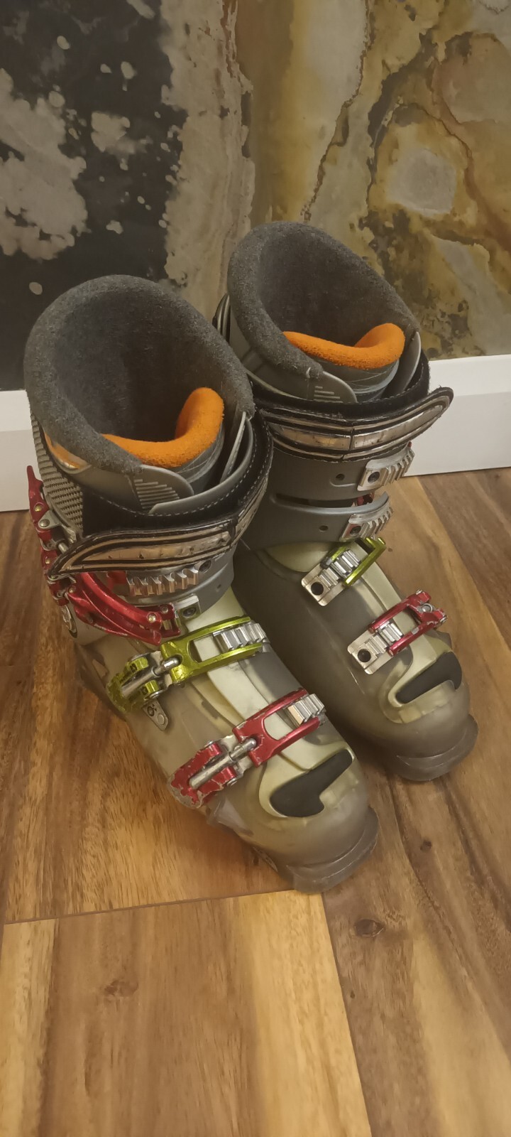 SALOMON X WAVE FLEX 100 STIVALI DA SCI TELAIO AVANZATO 24 24 4 UK 6 5 7