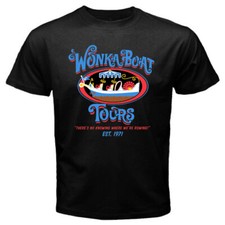 Wonka Boat Tours Willy Wonka Uomo Nero Taglia dalla S alla 5XL