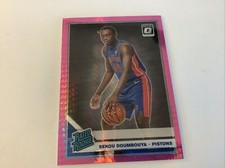 SEKOU DOUMBOUYA 2019/2020 DONRUSS OPTIC PINK HYPER HOLO PRIZM ROOKIE #164
