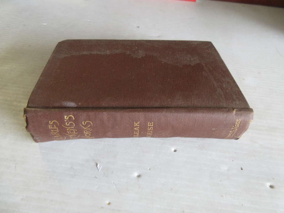 BLEAK HOUSE VOL 1 BY CHARLES DICKENS 1888 Foto 3 de 4