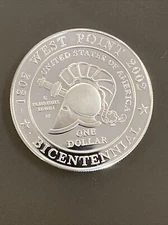 2002 west point proof silver dollar