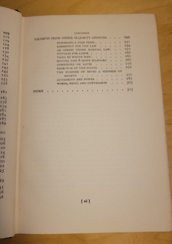 The Dissenting Opinions Of Mr. Justic Holmes 1929 VG HC - Imagen 9 de 17