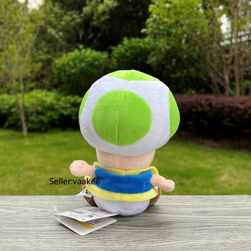 New Super Mario Bros Peluche Rospo Toadette 7" Gioco Cartone Animato Peluche Bambola - Foto 16 di 22