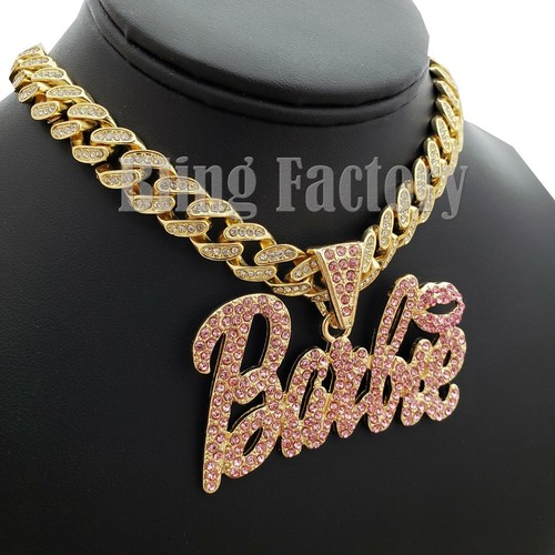 Women Gold Plated Alloy Pink Barbie 18 