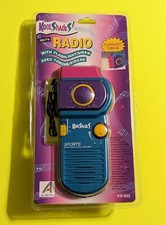 Vtg Alaron Kool Shades Sports Radio - AM/FM - Flashlight / Siren - 90s Colors