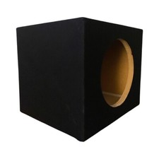 8  Single Sealed Subwoofer Enclosure Car Audio 8  Speaker Box-Black