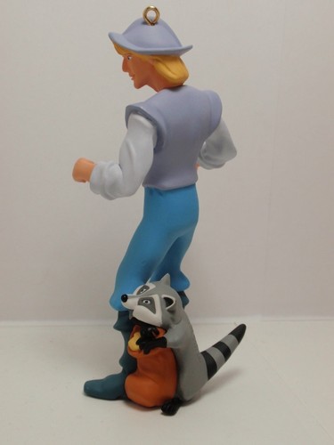hallmark Captain John Smith and Meeko christmas ornament Pocahontas 1995 QXI6169 - Picture 4 of 12