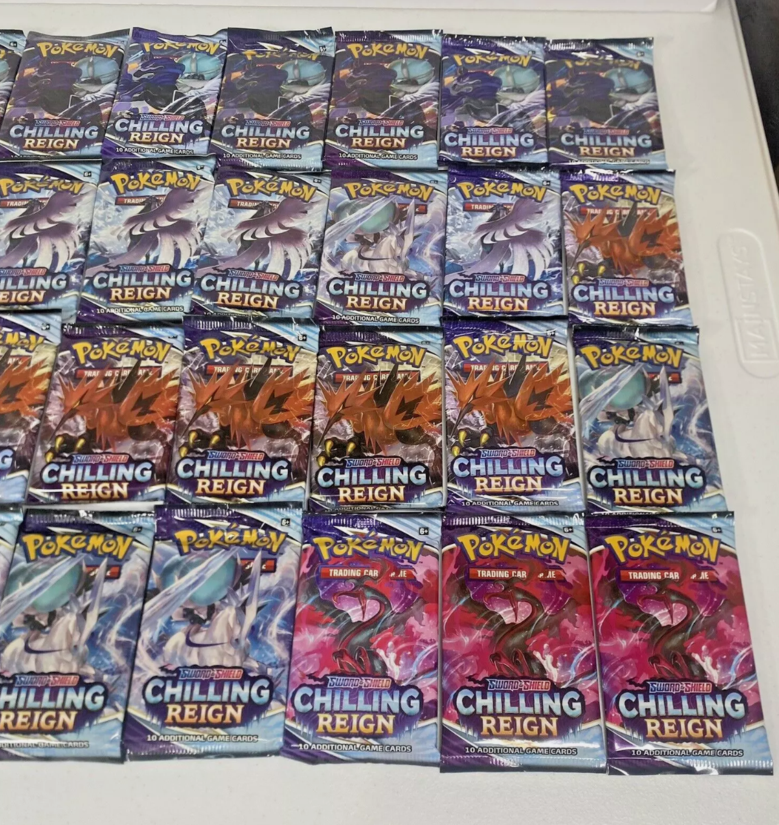 Pokemon 36 x Chilling Reign Sealed Booster Packs (Equal to Booster Box) Lot  Pack | eBay