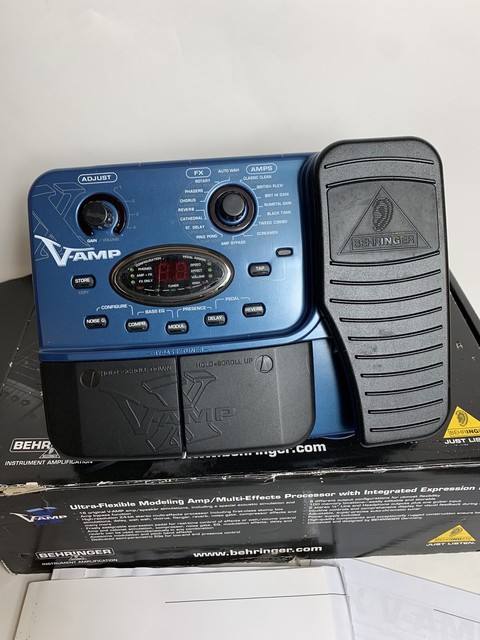 Behringer X V Amp Multi Effects Guitar Effect Pedal For Sale Online Ebay