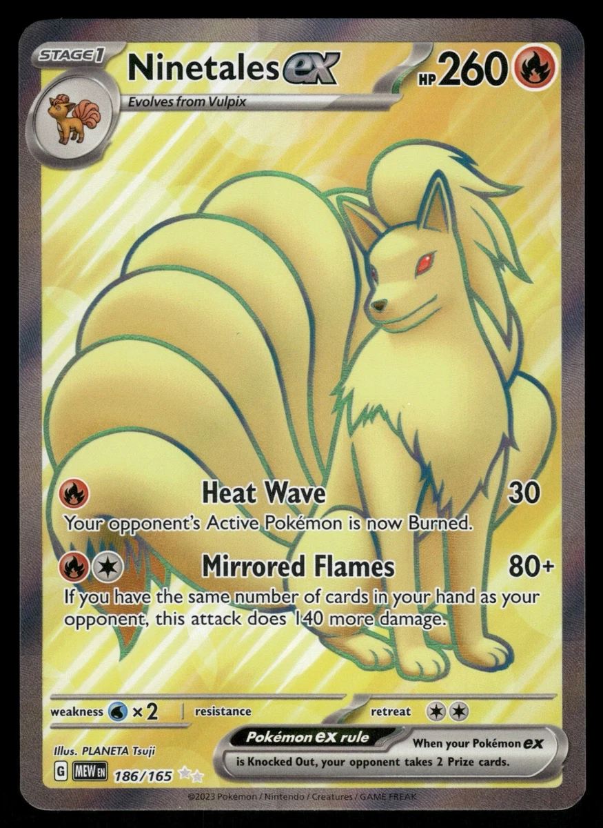 Ninetales Ex 186/165 Sv: Scarlet & Violet 151 for sale | eBay