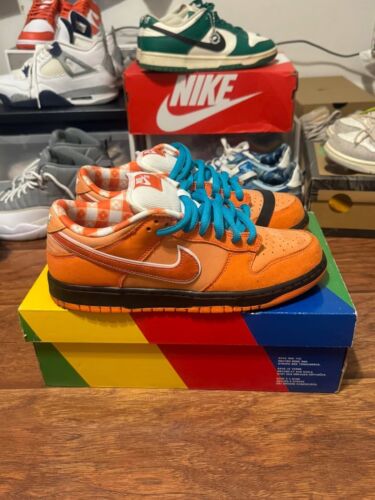Size 9.5 - Nike Concepts x Dunk SB Special Box Low Orange Lobster - Picture 5 of 6