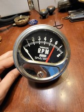 Vintage Dixco Tachometer 8000 Rpm Football .untested. Hotrod Ratrod Gasser