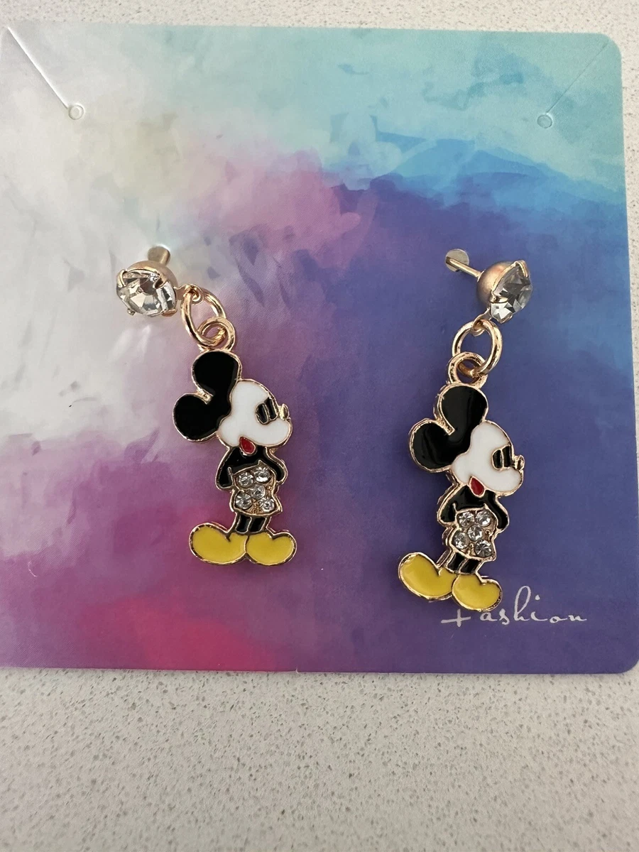 Mickey Minnie Mouse Earrings Cute Kid Cartoon Mouse Earrings