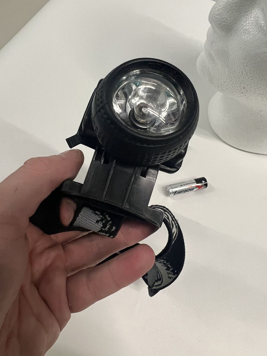 Petzl Headlamp Micro Water Resistant Retro Extra Bulb Tested Petzl Headlamp Micro Water Resistant Retro Extra Bulb Tested