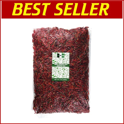 Versatile 5lb Medium Hot Dried Chili Peppers from Szechuan - Spice Up Your Meals