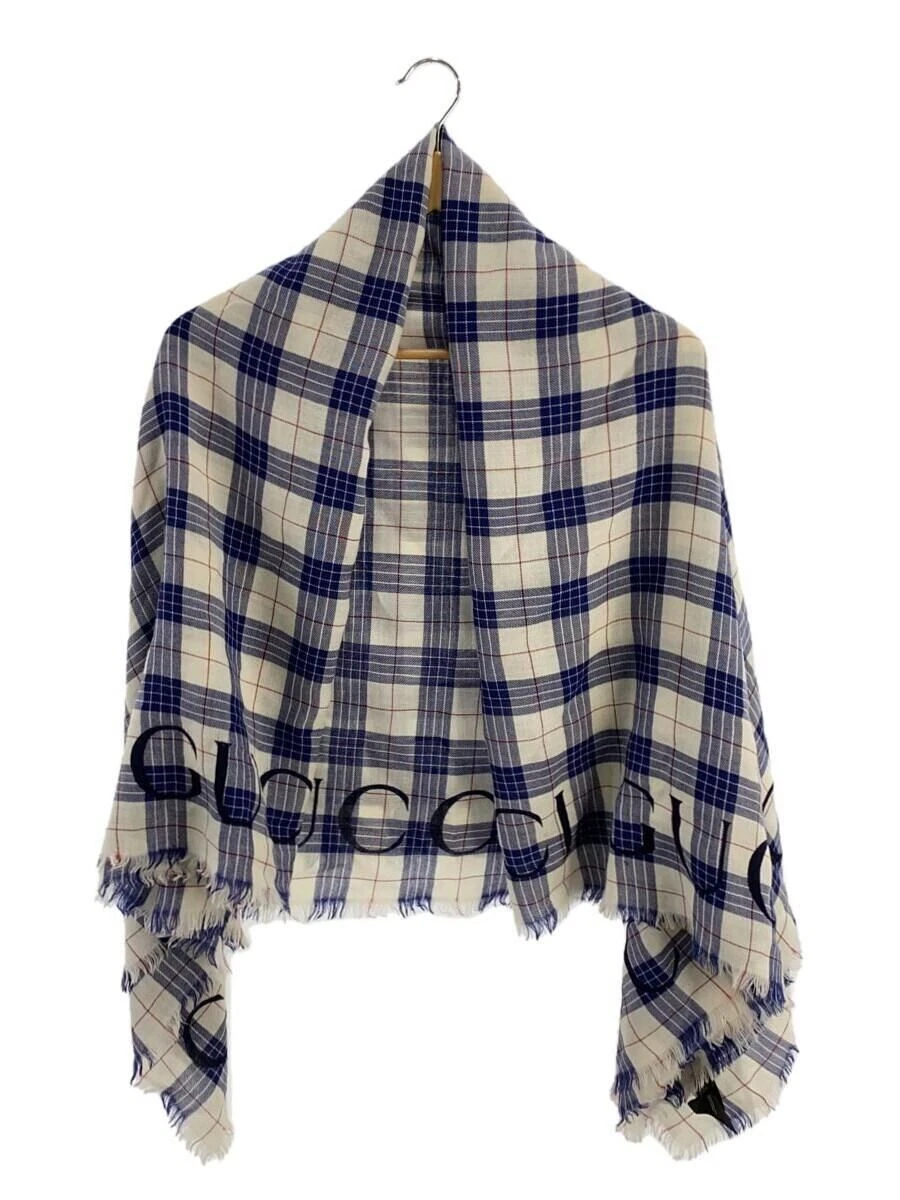 LAINE GUCCI bleu à carreaux femme occasion