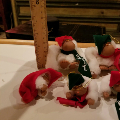 6 - 1979 RODNEY THE GORILLA Needs Love Christmas Ornaments APPLAUSE NEW Figure - Picture 13 of 13