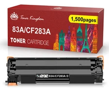1pk High Yield CF283A 83A Toner Cartridge For LaserJet M127fn M127fw Pro M201dw
