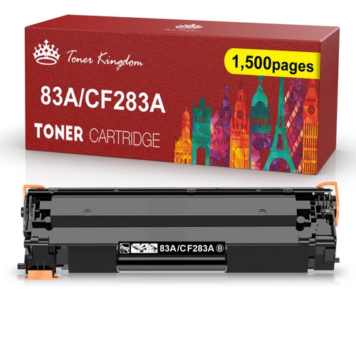 1 Black Toner High Yield For HP 83A CF283A LaserJet Pro MFP M127fw M125nw M127fn - Bild 1 von 6