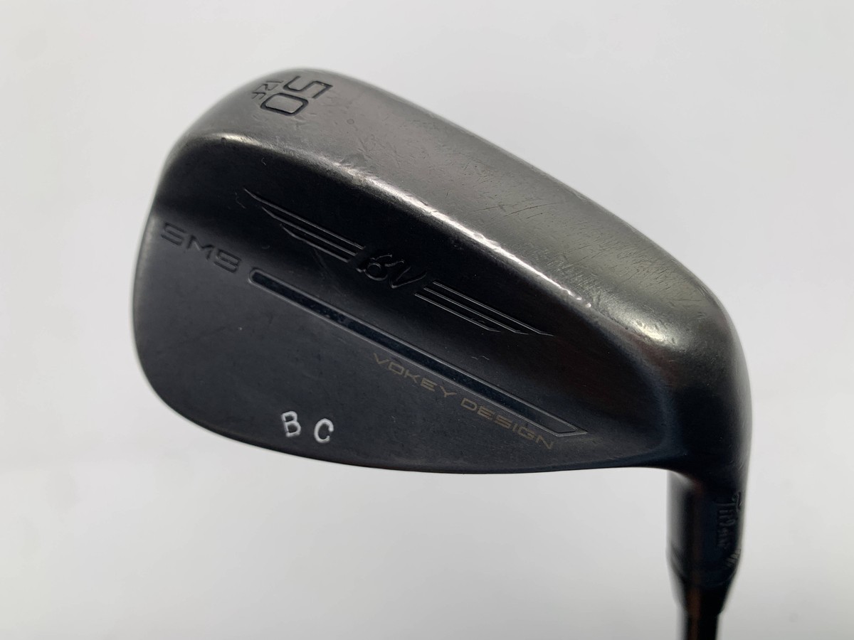 Titleist Vokey SM9 Jet Black Gap Wedge 50* 12F DG S400 Tour Issue