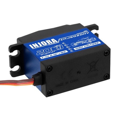 INJORA INJS020HV High Voltage Waterproof 20KG Digital Servo fr 1/10 ARRMA KRATON - Picture 4 of 10