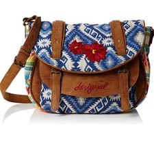 Desigual Bolivian Luna Cross Body Bag Floral ...