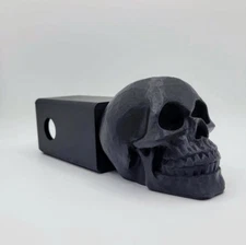 Skull Trailer Hitch Cover. Fits 2" x 2" Receiver. Select your Color.