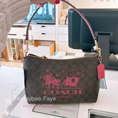Neu mit Etikett Coach Clara Schultertasche - Bild 2 von 70