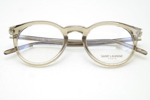 Brille Saint Laurent SL347 Braun Silber Oval Brillengestell eyeglasses Neu - Picture 6 of 6