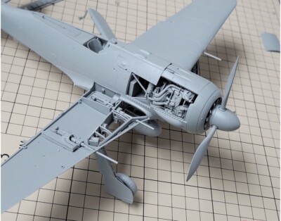 Border Model Focke Wulf Fw 190A-6 - With WGr.21 & Full Engine And Weapon Interior 1 35