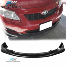 Fits 09-10 Toyota Corolla Sedan K-Style PU Front Bumper Lip Spoiler