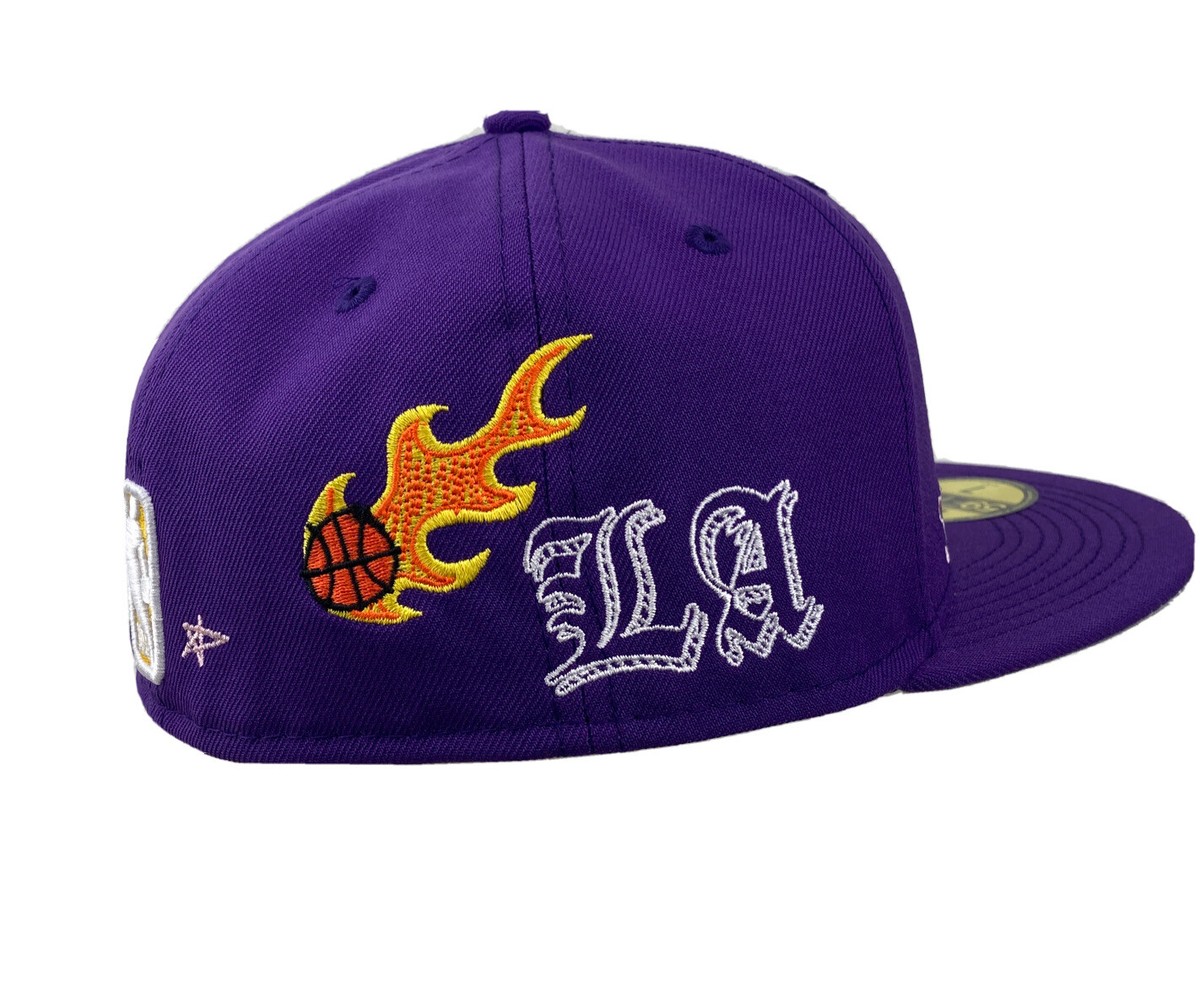 Los Angeles Lakers Scribble Collection NBA New Era 59FIFTY fitted