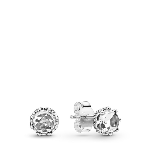 Genuine PANDORA Sterling Silver Clear 