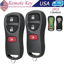 2 For 2004 - 2009 Nissan Titan Quest Armada Remote Keyless Entry Control Key Fob
