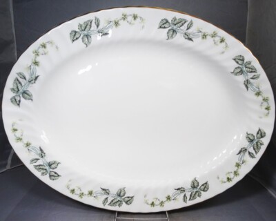 GREENWICH S705 by Minton Oval Platter 16.25'' NEW NEVER USED made in England